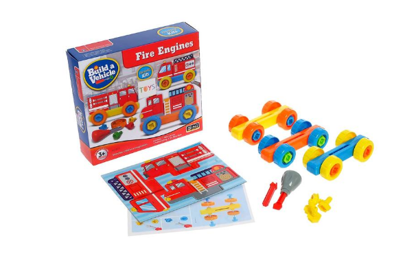 Конструктор пожарни коли Build a Vehicle