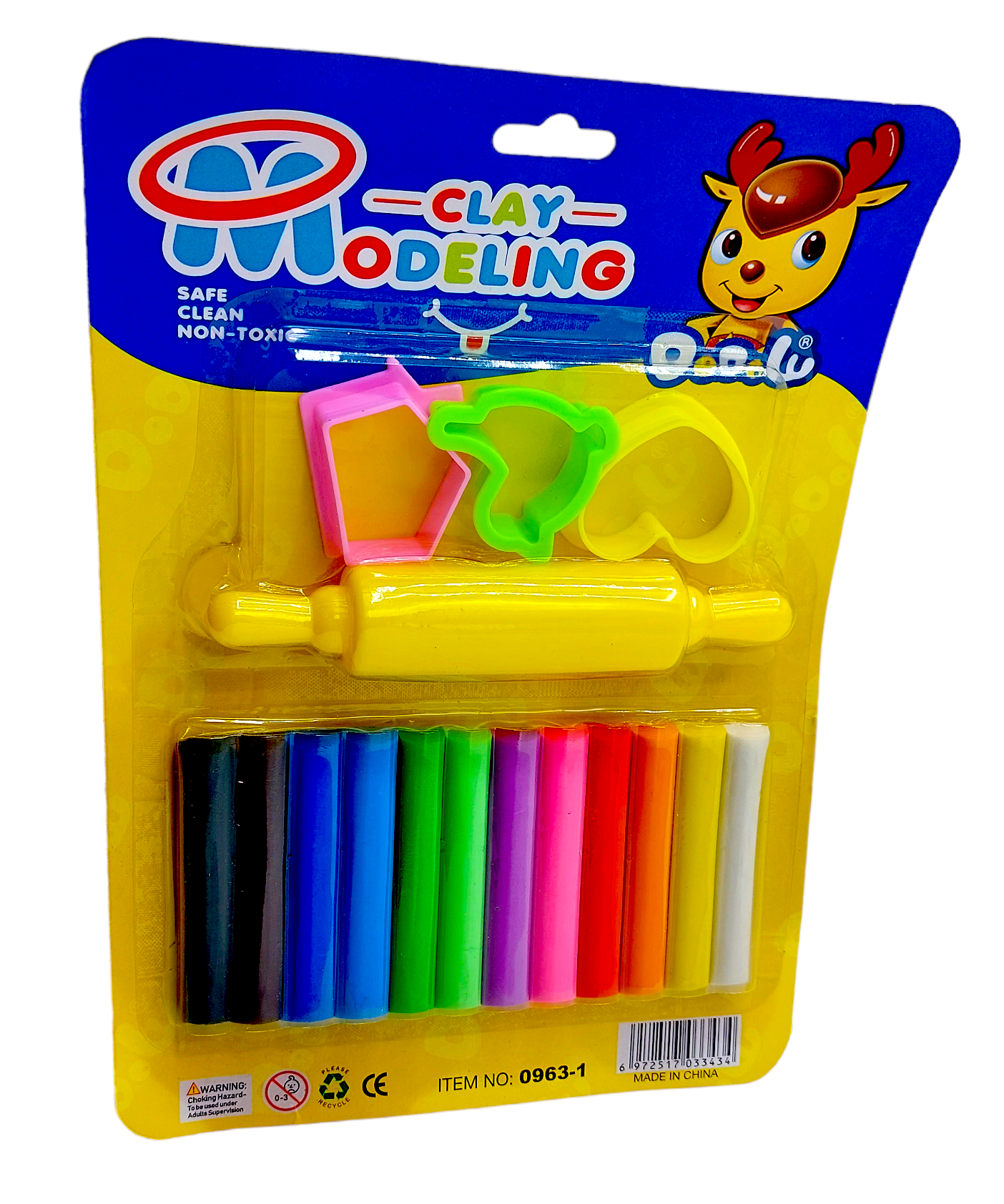 Пластилин с формички и точилка | Творчески комплект за деца