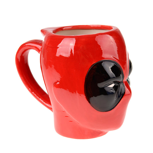 Керамична 3D чаша Deadpool – червена маска