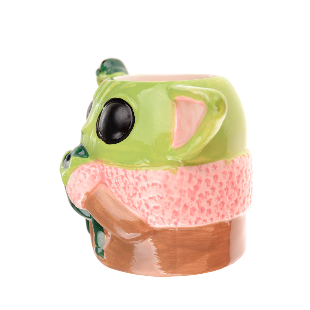 Керамична 3D чаша Baby Yoda джедай