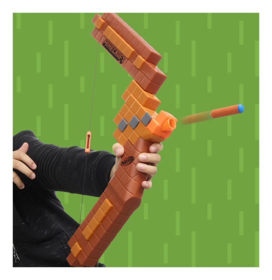 Nerf Minecraft Bow - Лък със Стрелички