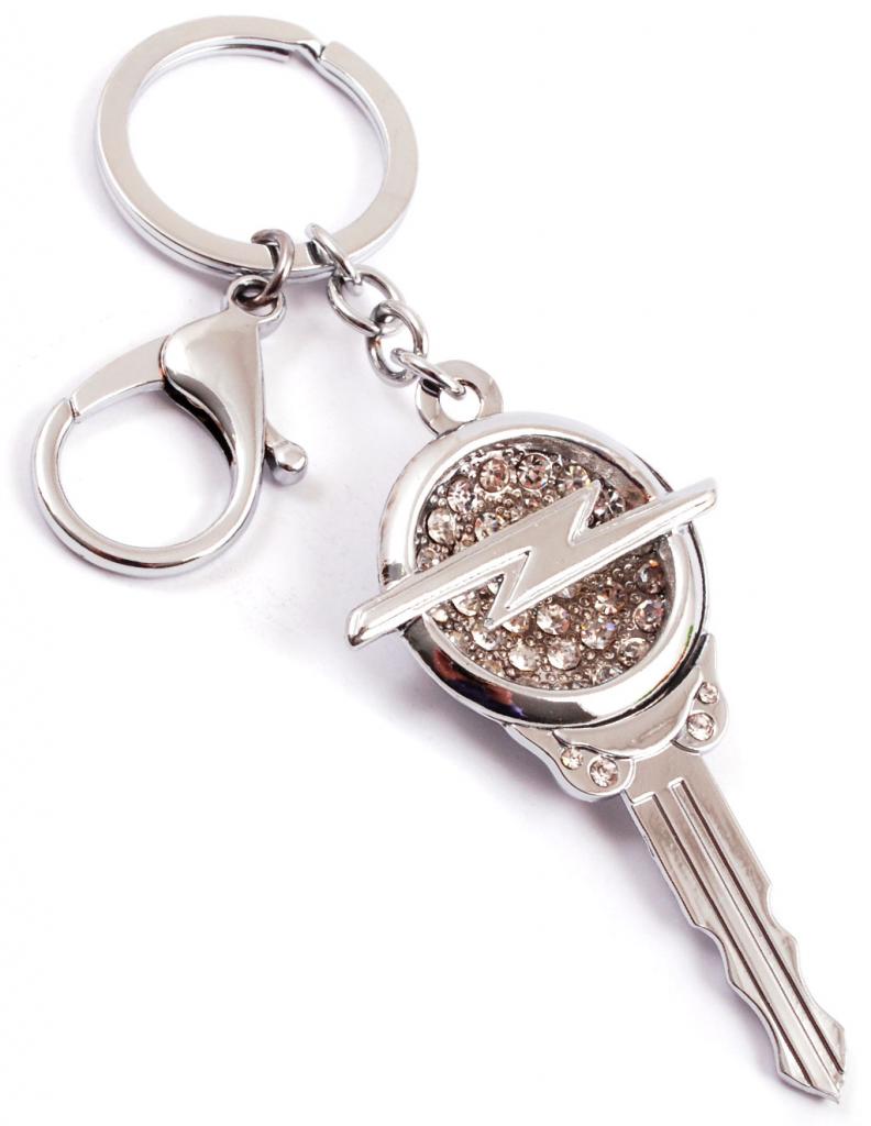 Ключодържател Opel – Метален с камъни