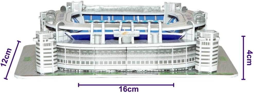 3D Пъзел Стадион Santiago Bernabeu – Реал Мадрид (41 части)