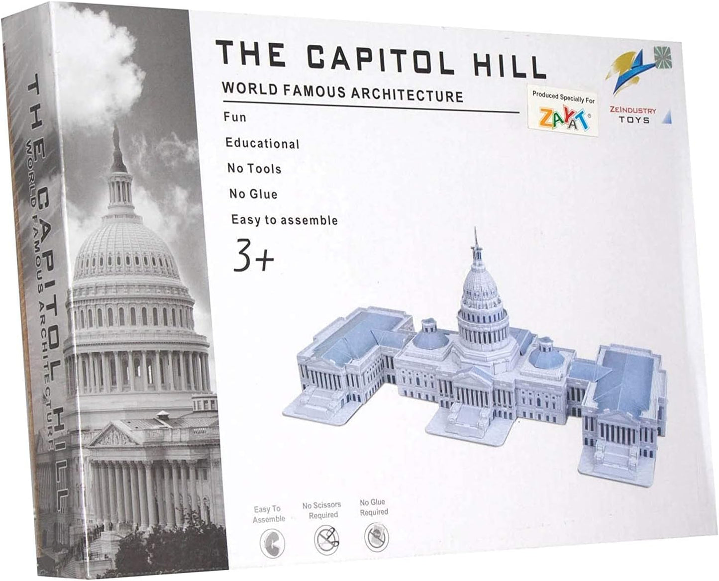 3D картонен пъзел – Капитолия