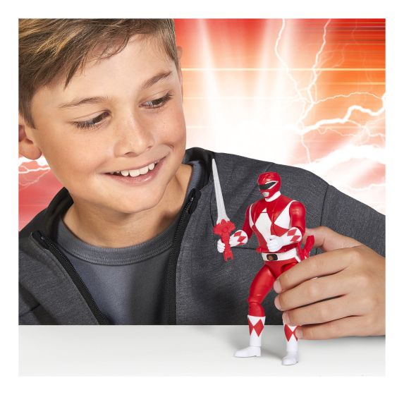 Фигурка Power Rangers Auto Morphin Red Ranger