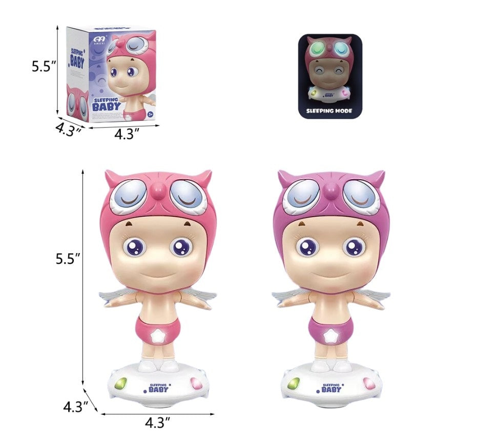 Sleeping Baby – нощна лампа с фигурка и приспивен режим