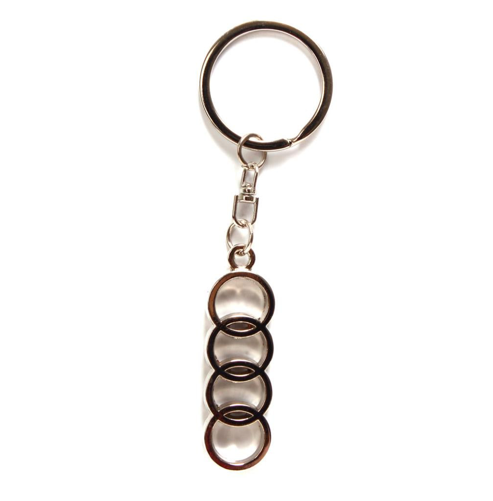 Ключодържател тип Audi – Метална Емблема Плочка