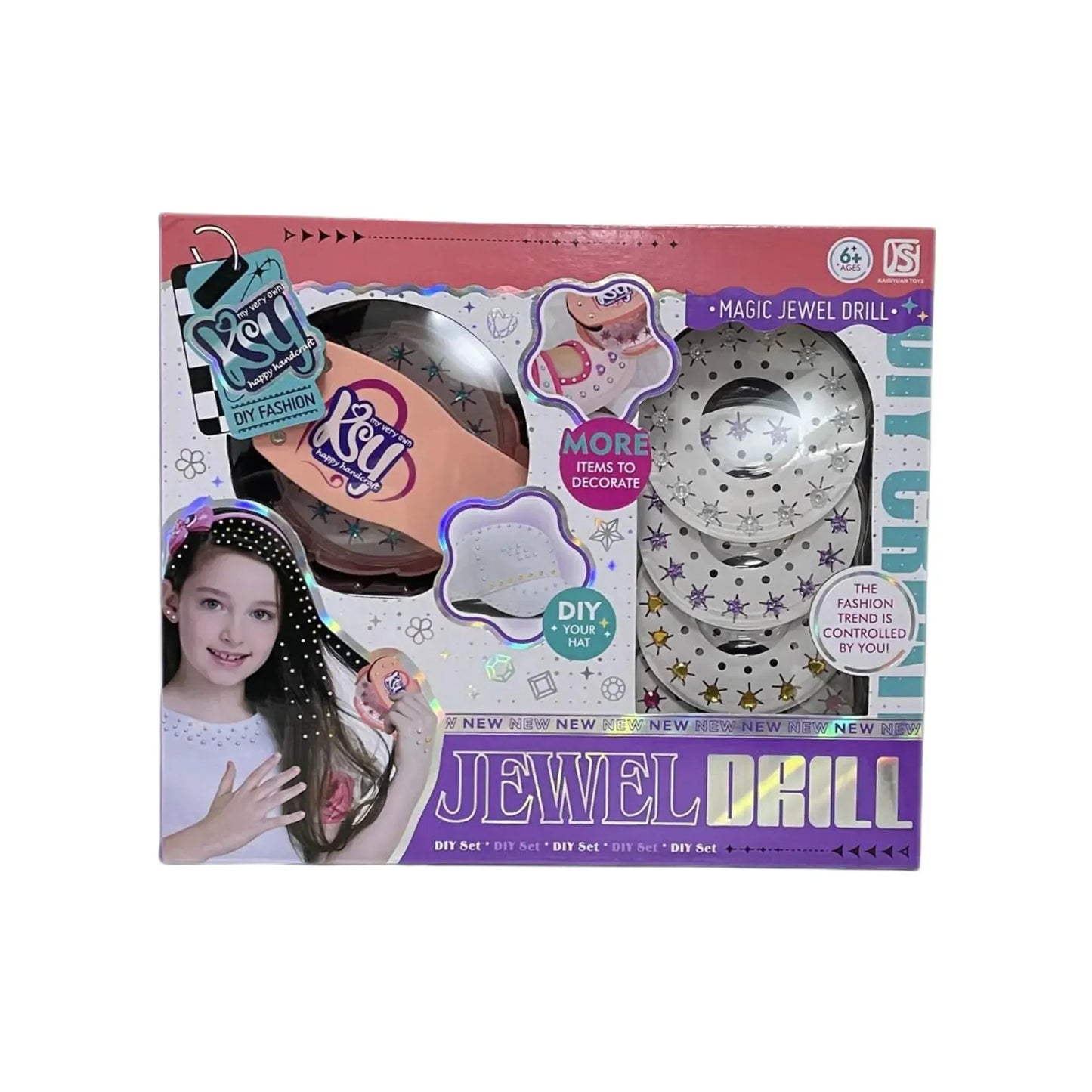 Magic Jewel Drill – комплект за декорация с блестящи камъчета