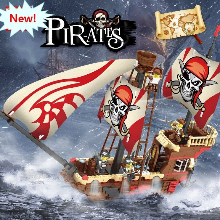 Пиратски кораб Pirates Tiger Shark (494 части)