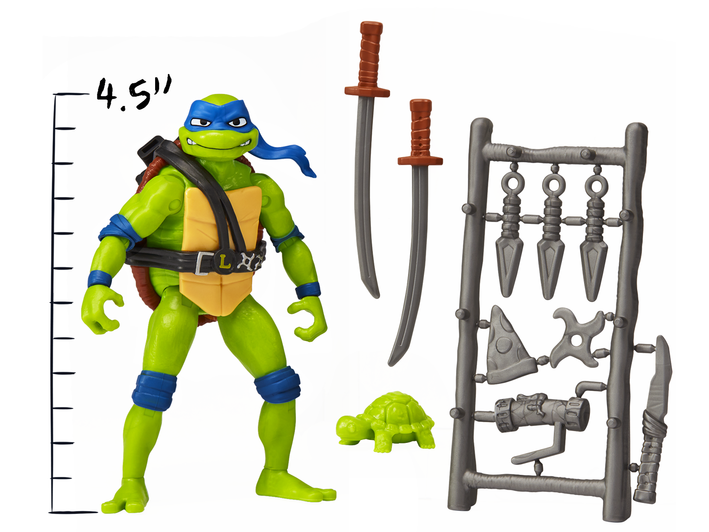Фигурка Леонардо The Leader TMNT Mutant Mayhem