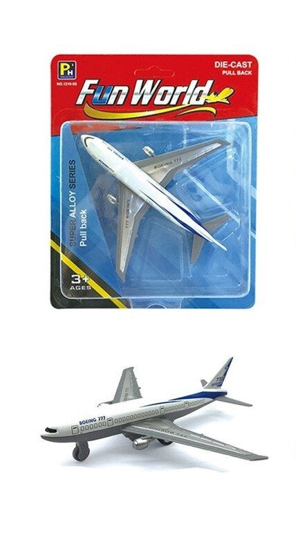 Метален самолет Boeing 777