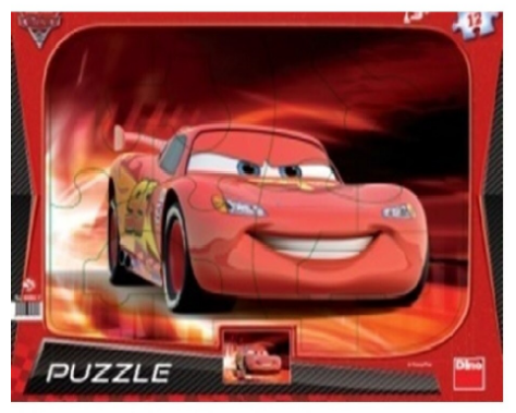 Пъзел Cars - 12 части