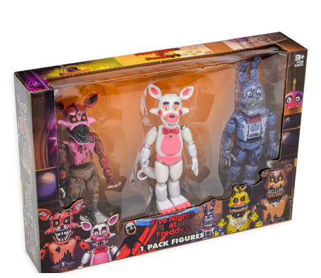 Комплект фигурки Five Nights at Freddy’s – 3 броя