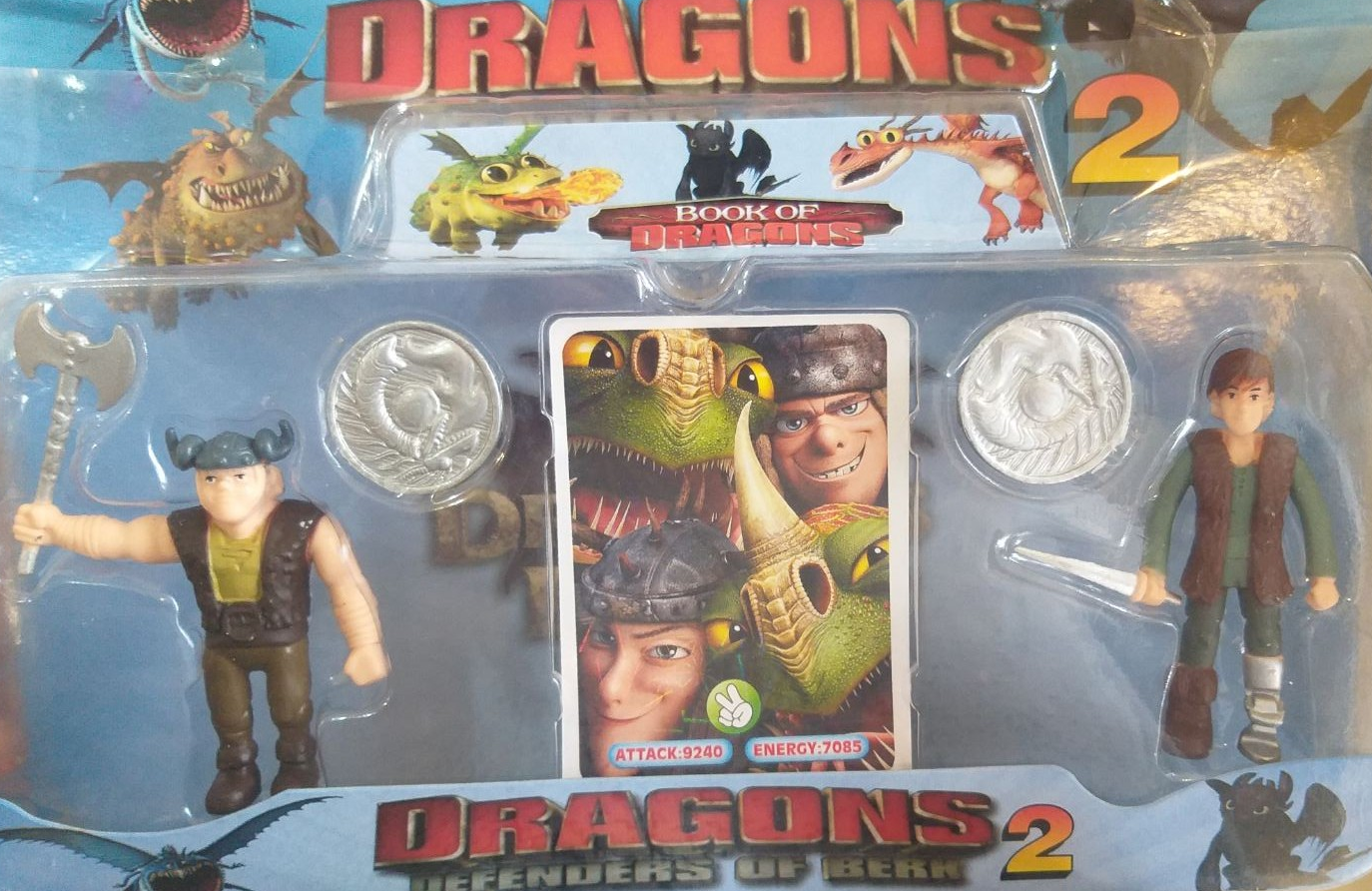 How to Train Your Dragon 2 комплект с фигурки