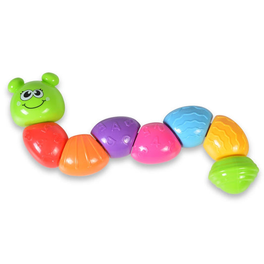 Образователна бебешка играчка гъсеница