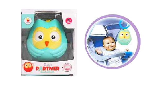 Бебешка висяща играчка – бухалче