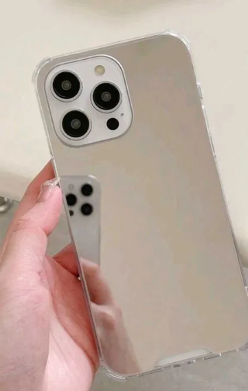 iPhone 16 Pro Max – Mirror Glossy кейс (сребрист)