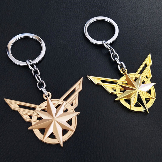 Ключодържател Captain Marvel – Златен и Бронзов