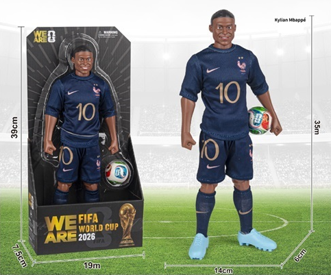 Футболна фигурка Kylian Mbappe – Франция