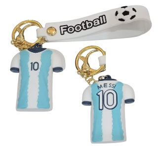Футболен ключодържател екип Меси (Messi) – мини фланелка