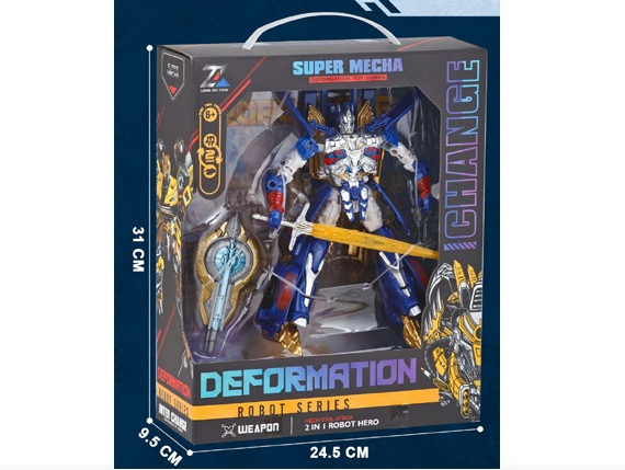 Deformation робот 2 в 1 със меч – Super Mecha серия