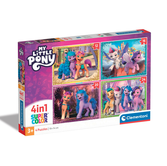 Пъзел 4 в 1 My Little Pony – Clementoni
