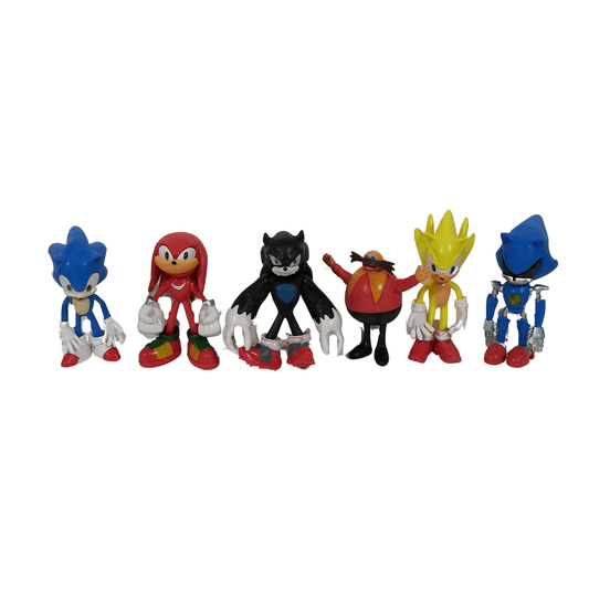 Sonic фигурки комплект – 6 героя в кутия