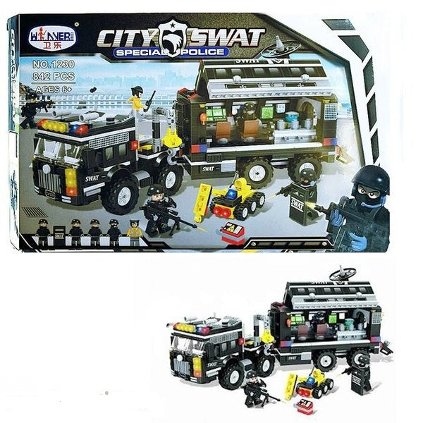 Конструктор City SWAT Special Police – 842 части
