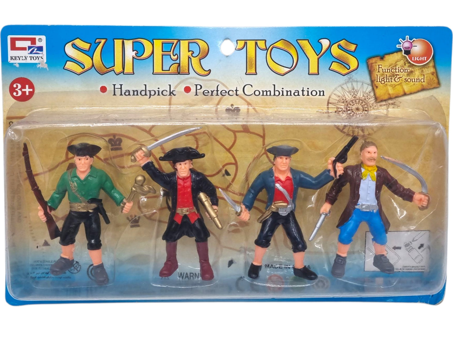 Пиратски комплект фигурки с оръжия