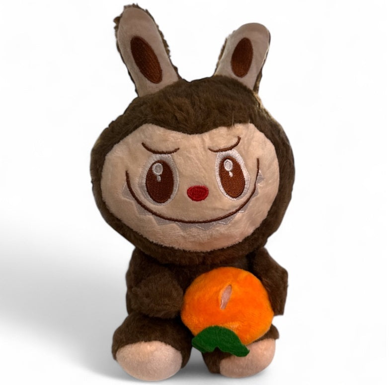 Плюшена играчка Labubu с морков