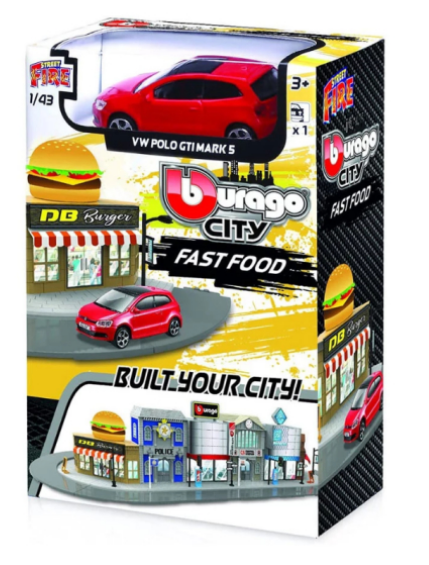 Bburago Street Fire - Заведение за бързо хранене