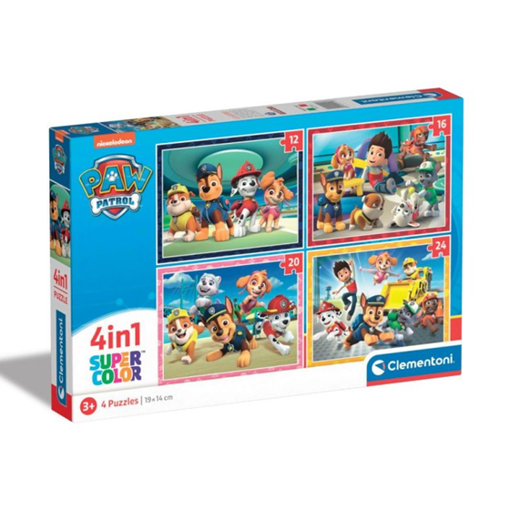 Пъзел 4 в 1 Paw Patrol – Clementoni
