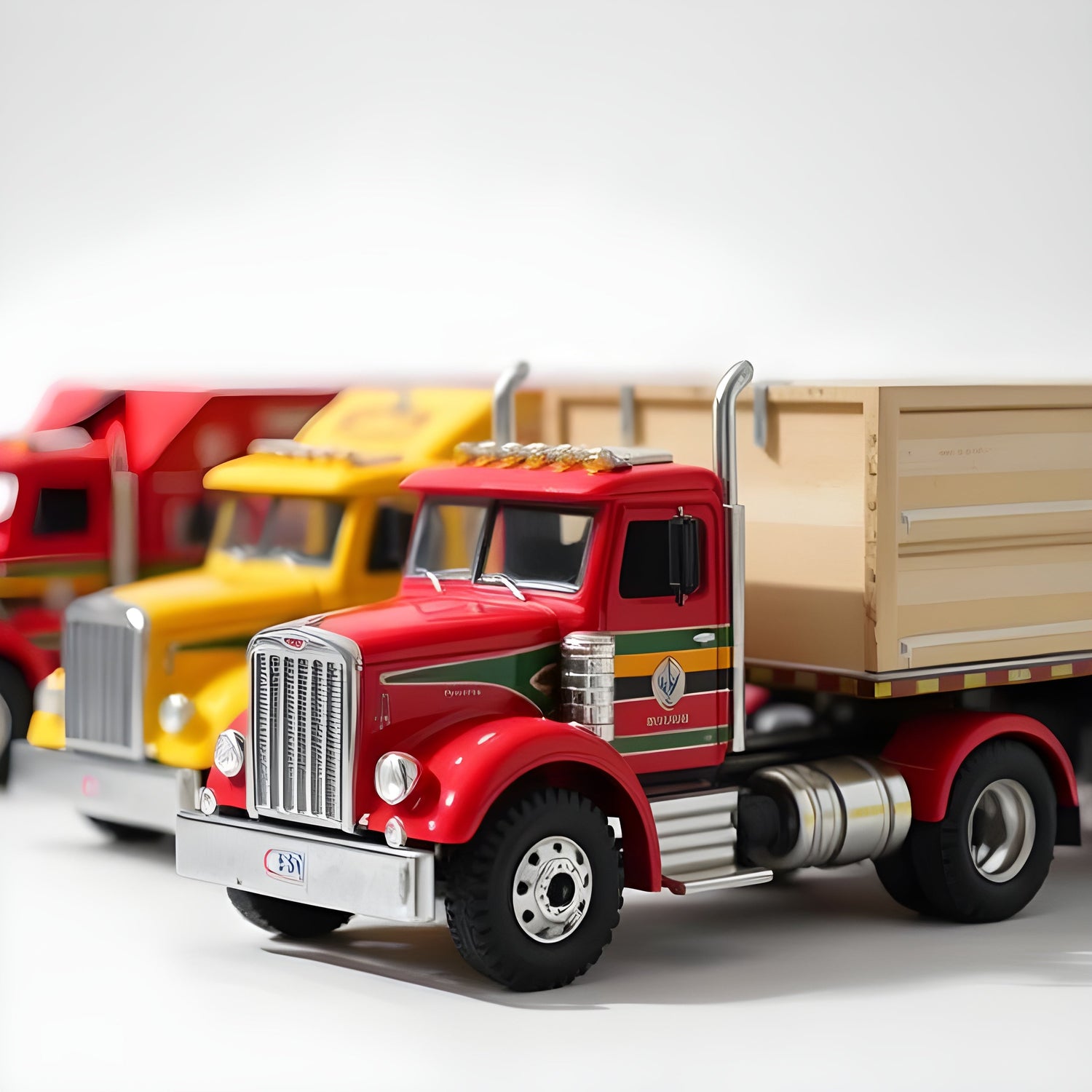 Метални камиони и тирове