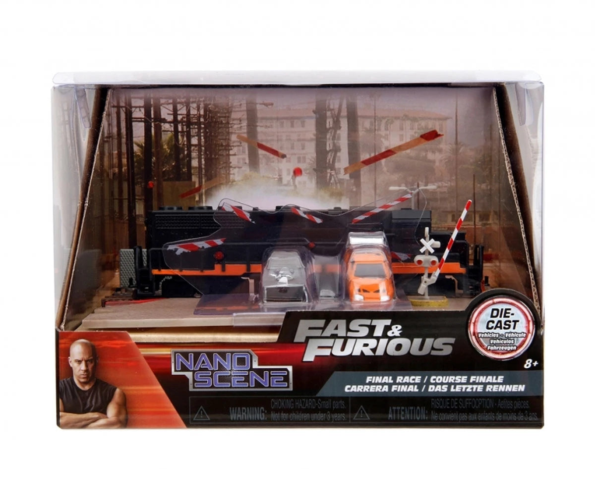 Diorama комплект – Fast & Furious Final Race | Jada Nano Scene
