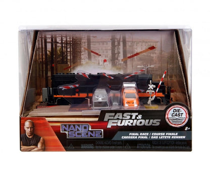 Diorama комплект – Fast & Furious Final Race | Jada Nano Scene