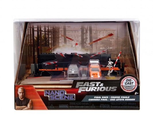 Diorama комплект – Fast & Furious Final Race | Jada Nano Scene