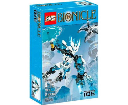 Конструктор Izotor – Леден защитник тип Bionicle (64 части)