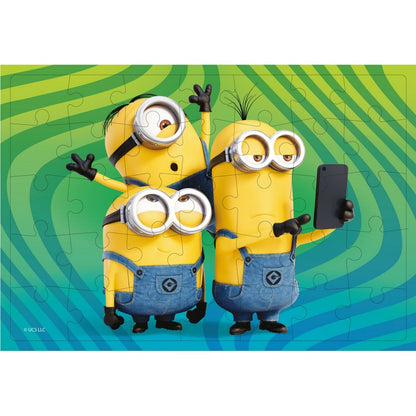 Мини пъзел Миньоните, Minions 35 части