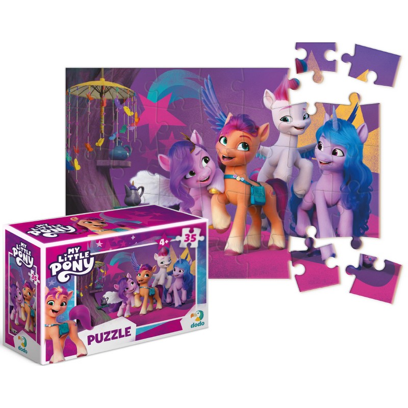 Мини пъзел Моето малко пони My Little Pony 35 части