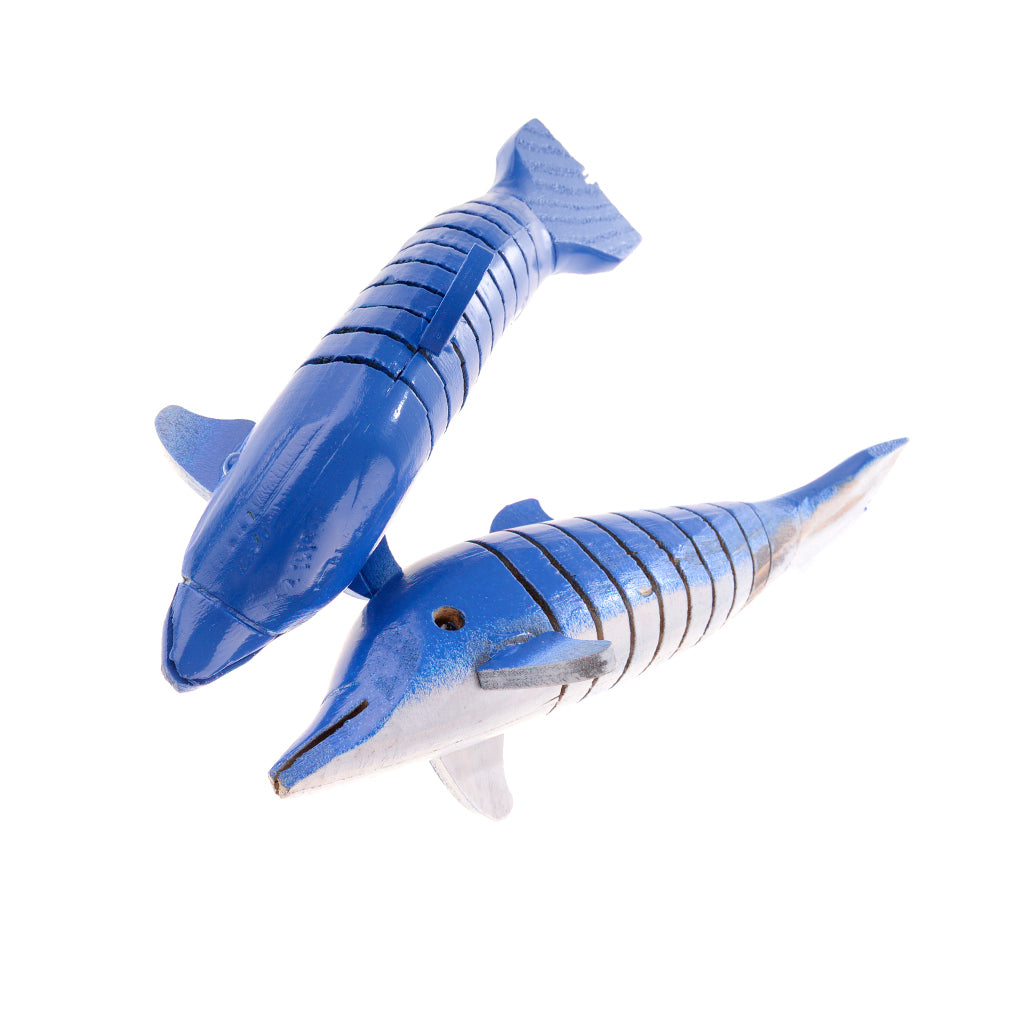 Гъвкав делфин – дървена фигурка