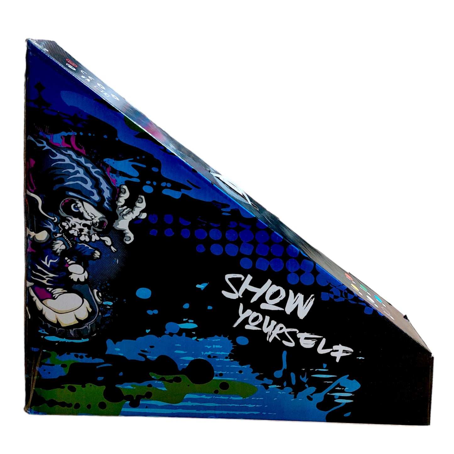 Трик скутер – син