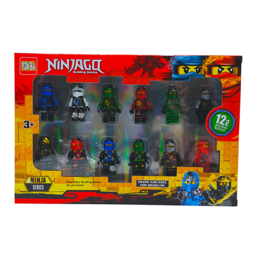 Комплект 12 фигурки Ninjago – Ninja Series