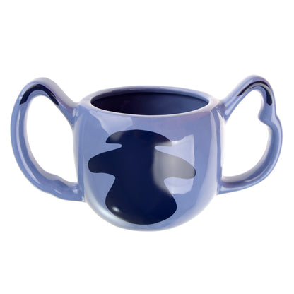 Керамична 3D чаша Stitch с две дръжки