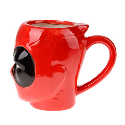 Керамична 3D чаша Deadpool – червена маска