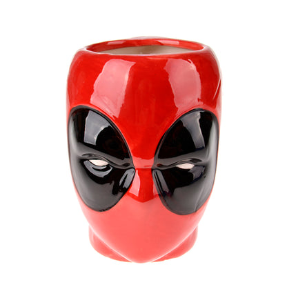 Керамична 3D чаша Deadpool – червена маска
