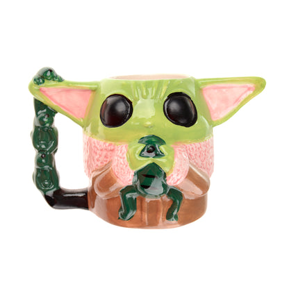 Керамична 3D чаша Baby Yoda джедай