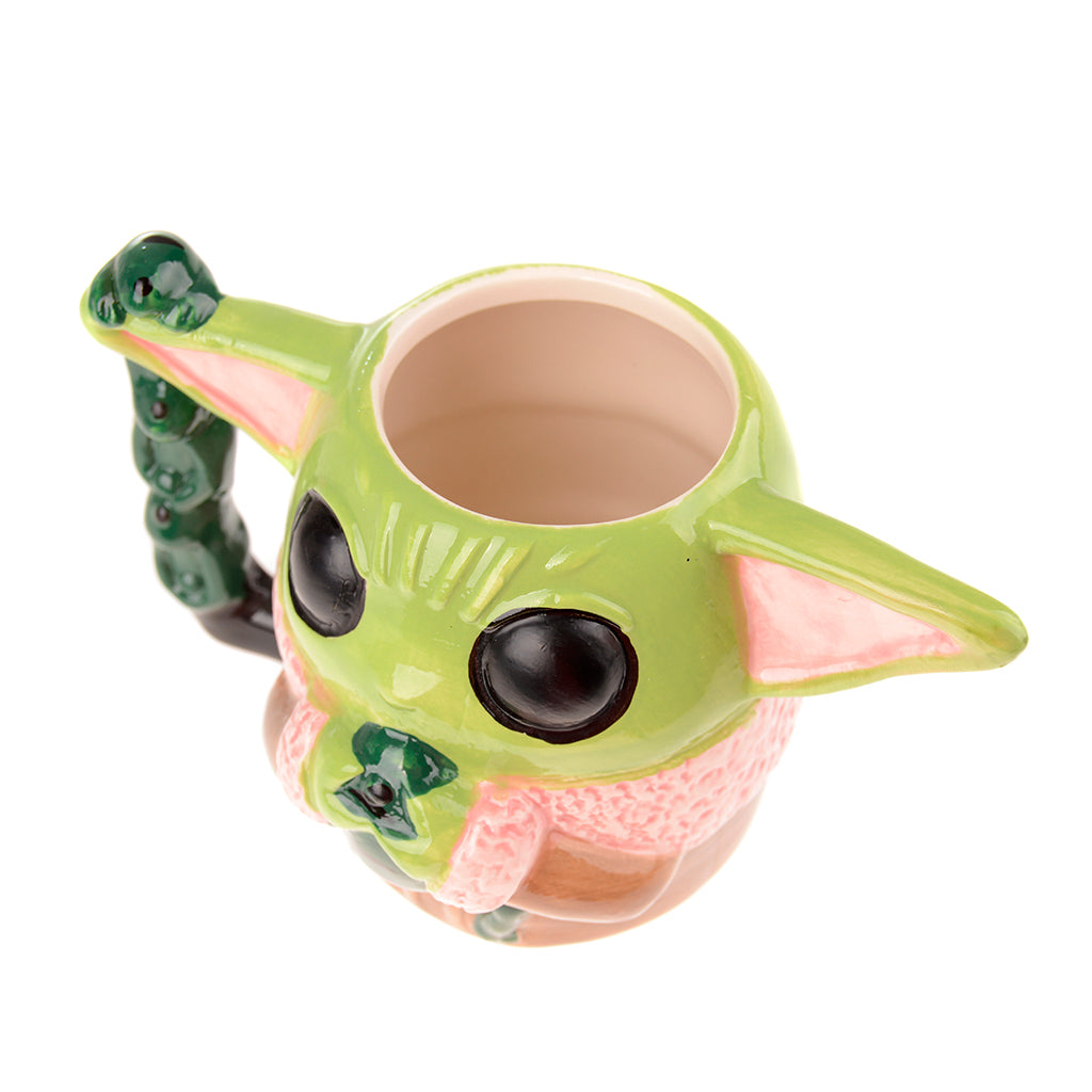 Керамична 3D чаша Baby Yoda джедай