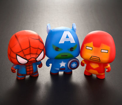 Гумени играчки супергерои – комплект
