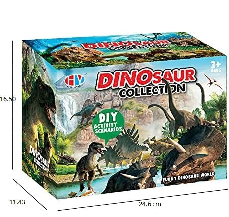 Комплект динозаври Dinosaur Collection – фигурки с пейзаж и аксесоари