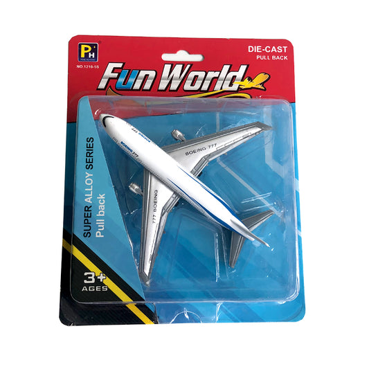 Метален самолет Boeing 777